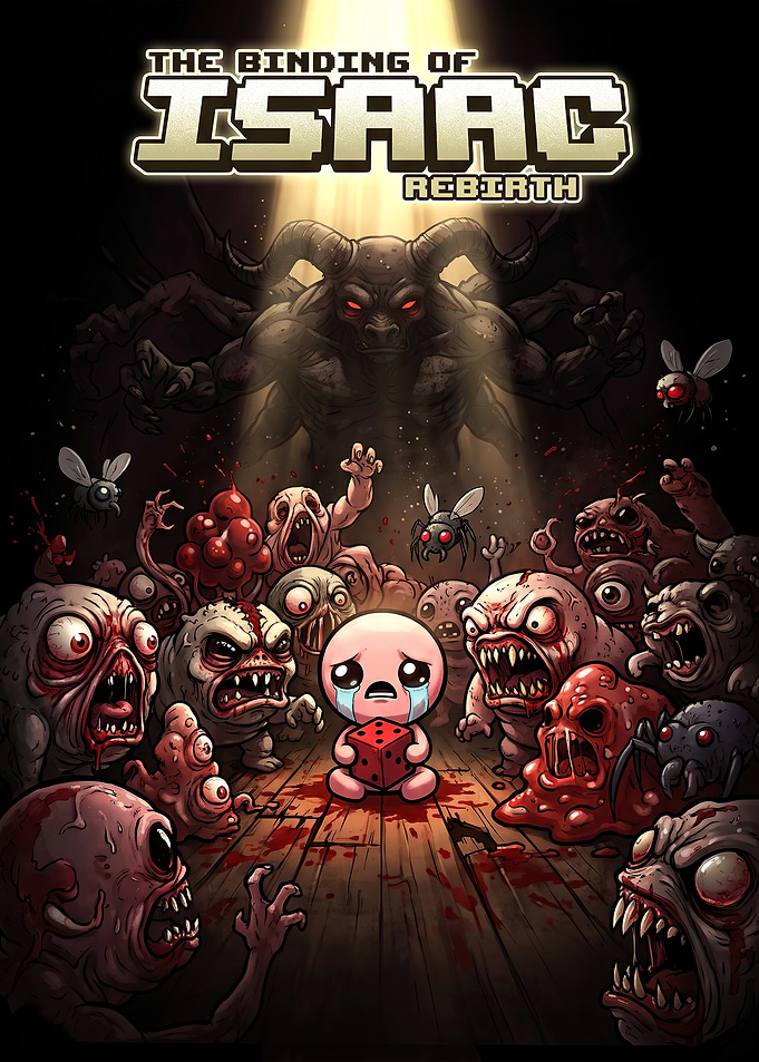 The Binding of Isaac Rebirth Poster