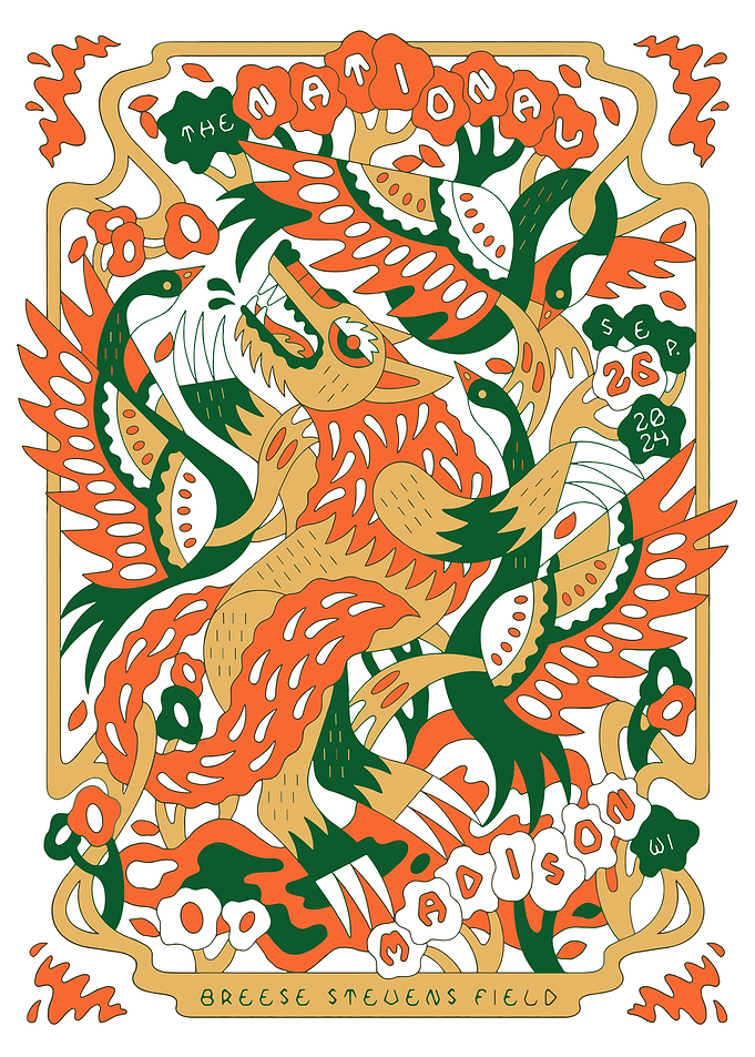 The National Concert Poster Madison