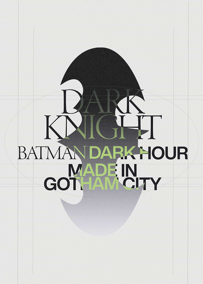 Gotham City's Dark Knight Emblem