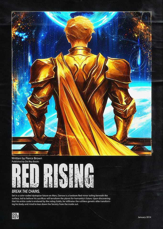 Red Rising Book Poster
