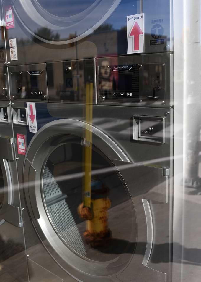 Reflective View of Industrial Dryers
