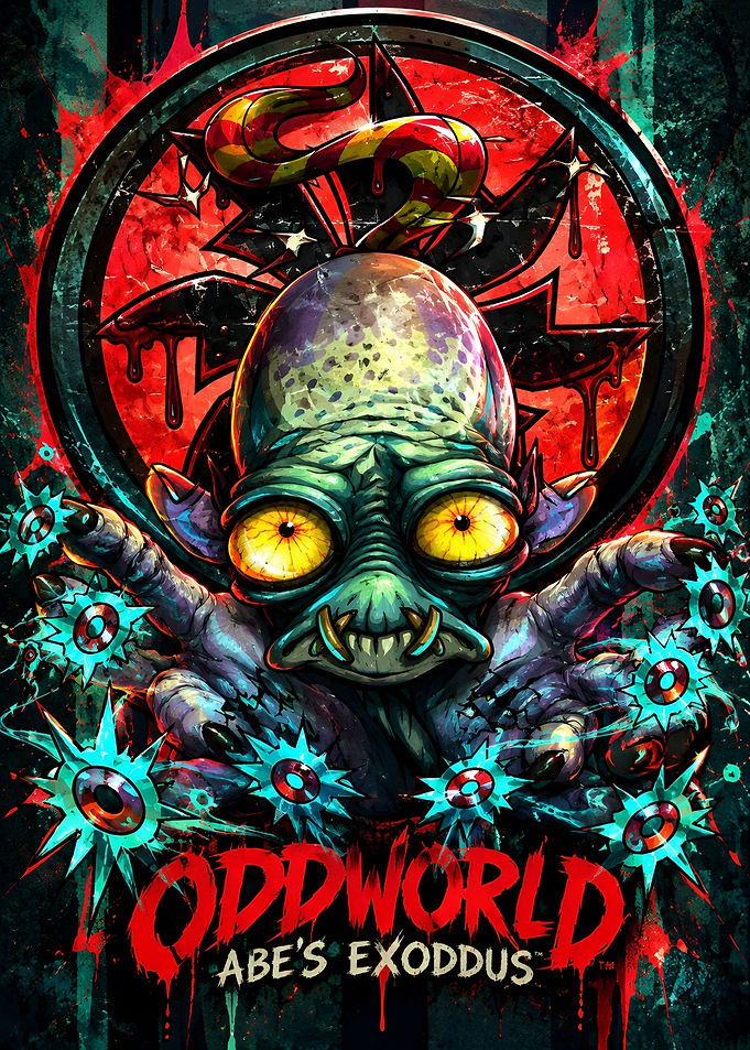 Oddworld Abe's Exoddus Poster