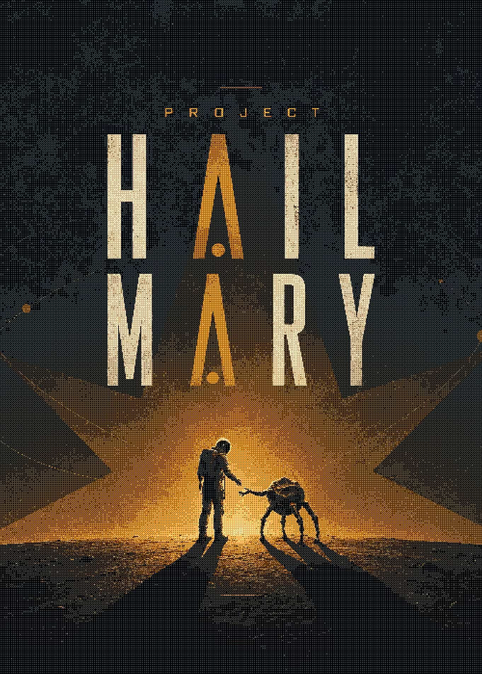 Project Hail Mary Book Poster