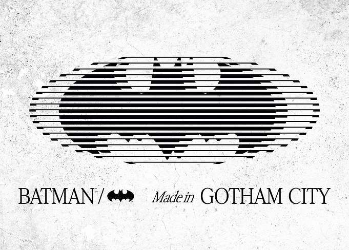Stylized Batman: Adesse Gotham City