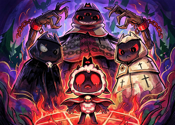 Cult of the Lamb Ritual Scene