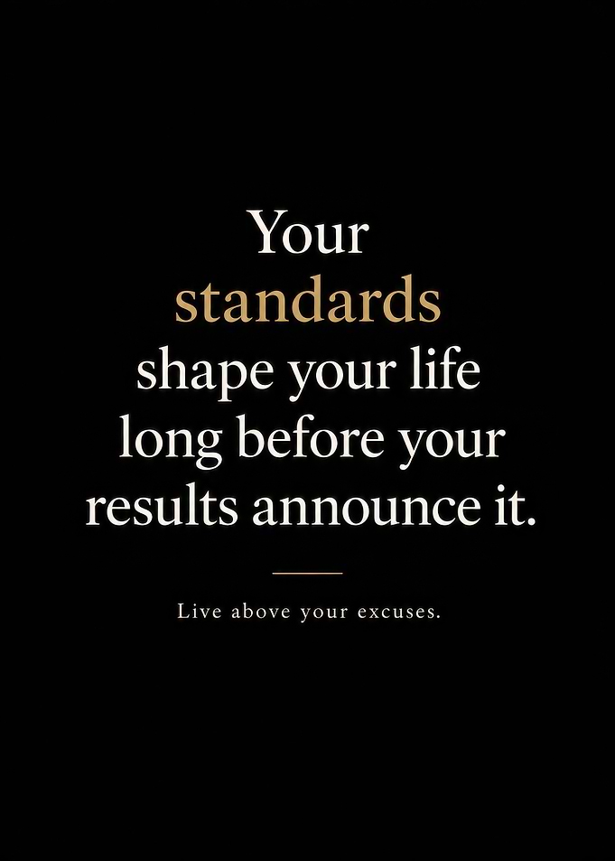 Inspirational Quote About Standards