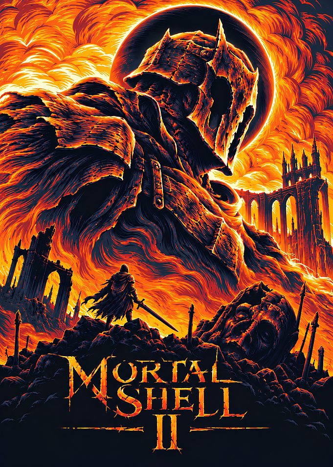 Mortal Shell II Dark Fantasy Poster