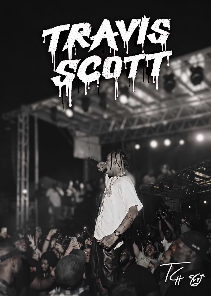 Travis Scott Live Concert Performance