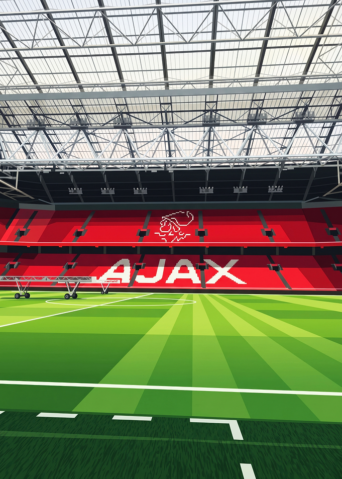 Ajax Amsterdam Football Stadium Interior
