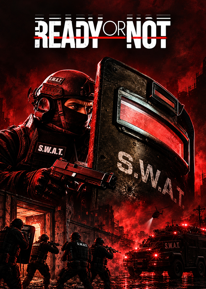 Ready or Not SWAT Game Poster