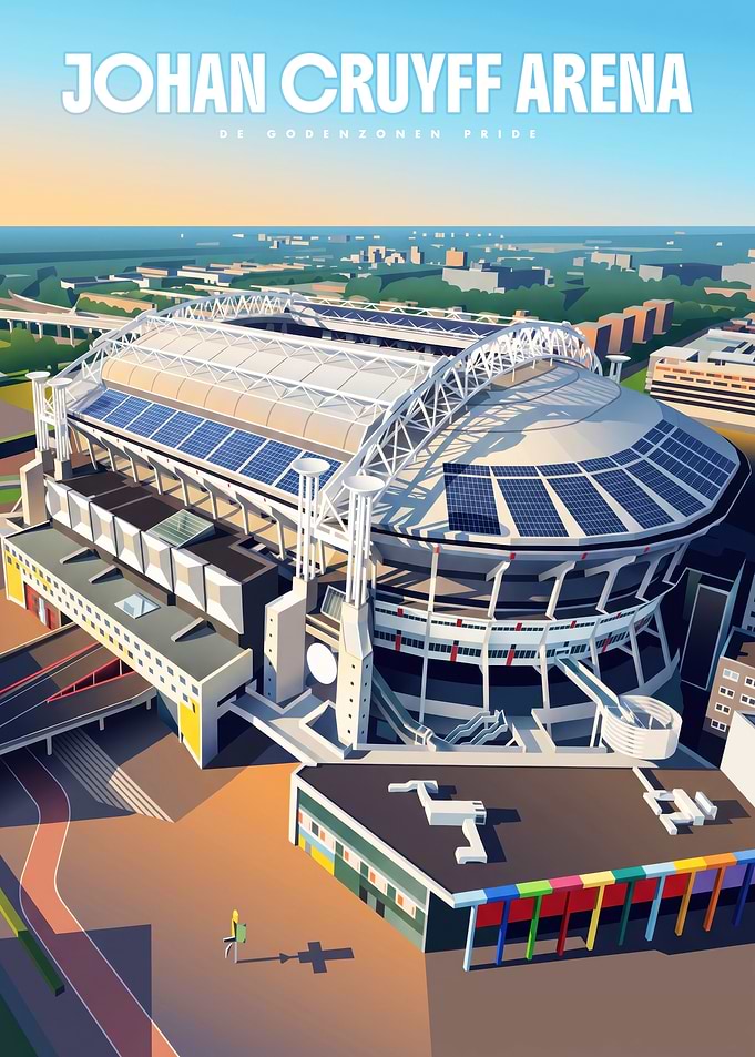 Johan Cruyff Arena Amsterdam Poster