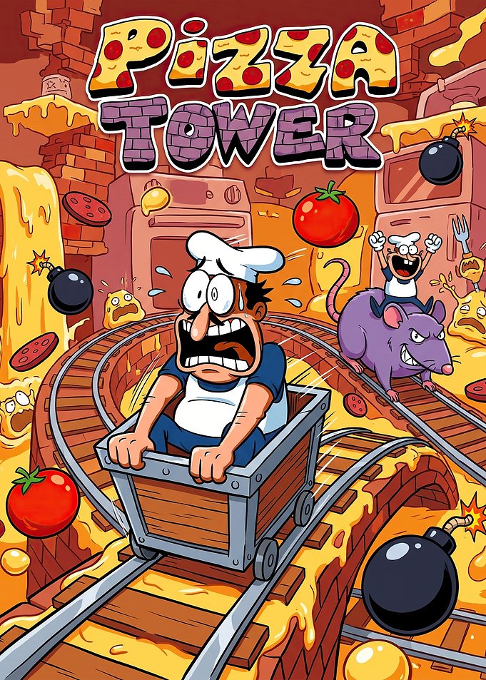 Pizza Tower Game Poster