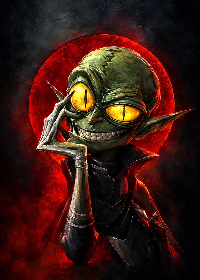 Sinister Green Goblin Portrait
