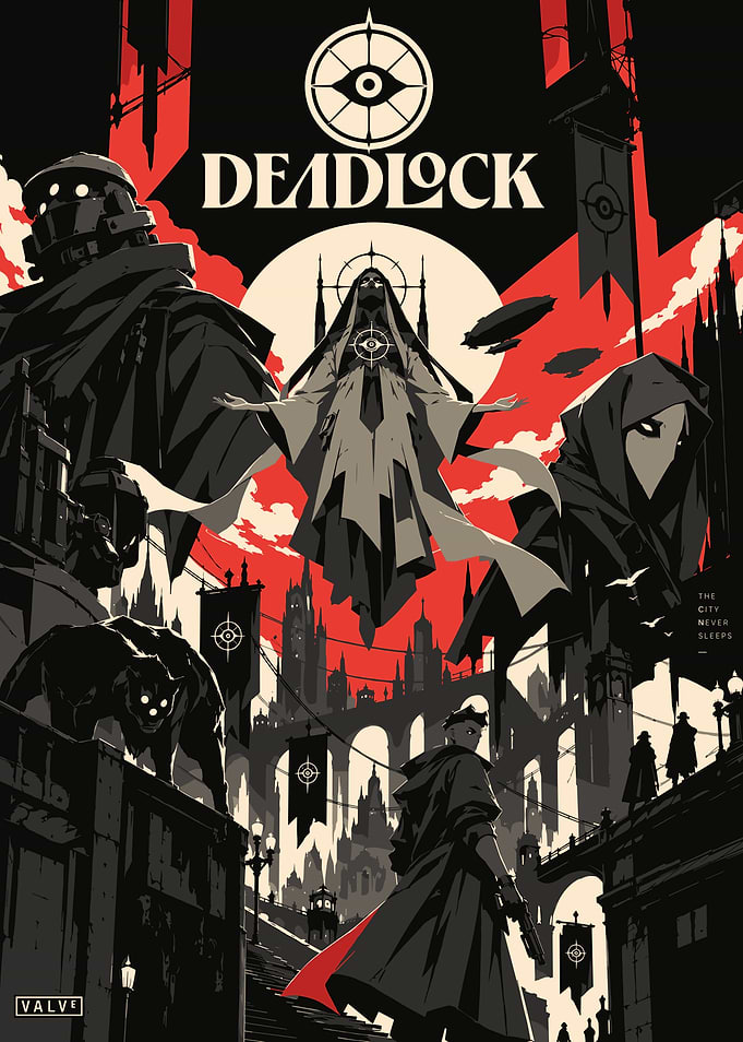 Deadlock Valve Game Poster