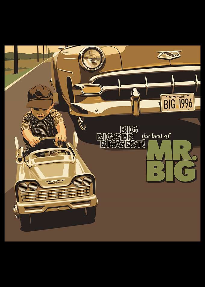 Mr. Big Big Bigger Biggest Album Cover