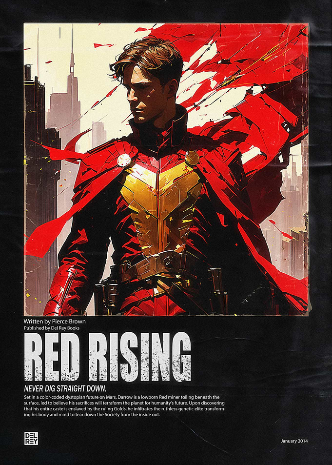 Red Rising Book Poster