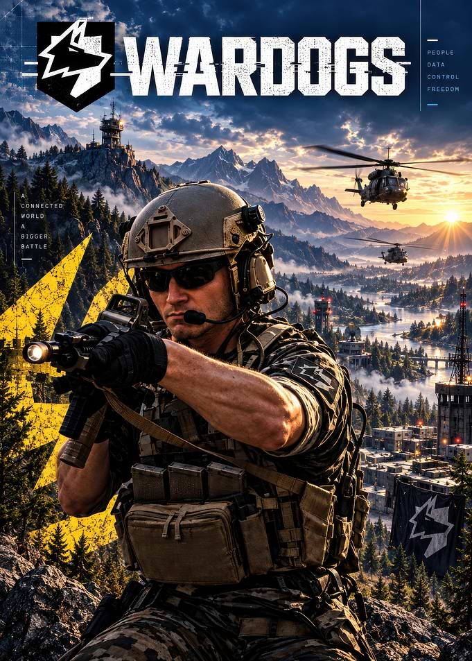Wardogs Military Tactical Gaming Poster
