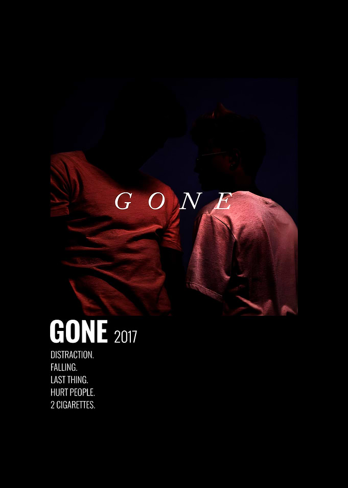 Gone 2017 Minimalist Poster