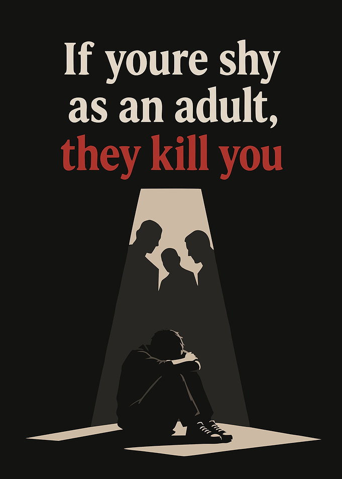 Shyness as an Adult Poster