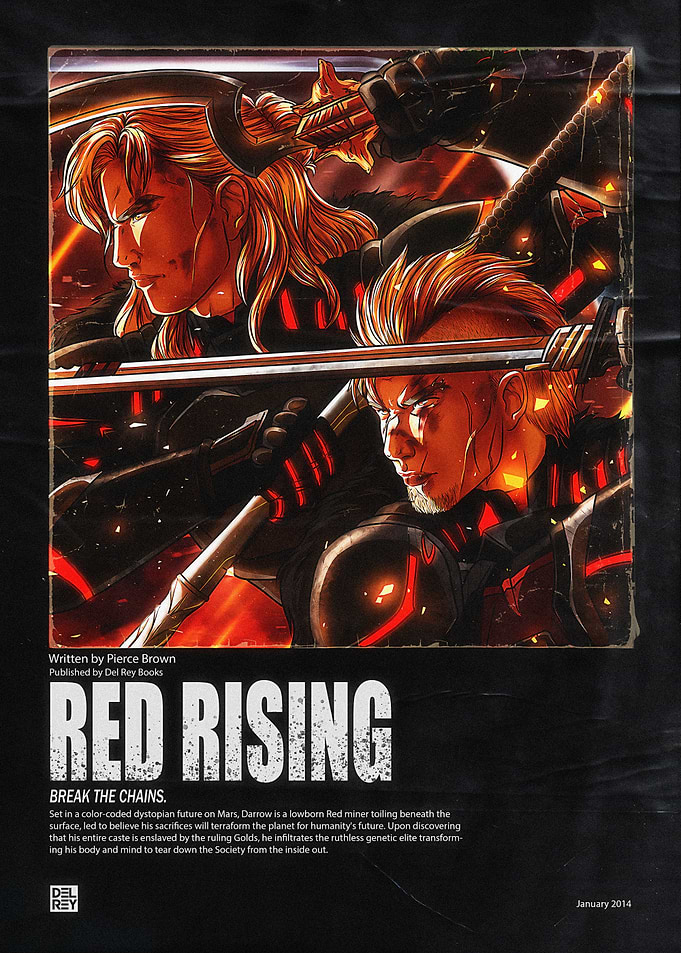 Red Rising Book Poster