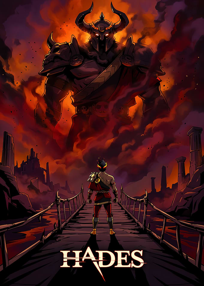 Hades Video Game Poster