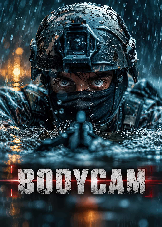 Bodycam Tactical Soldier in Rain