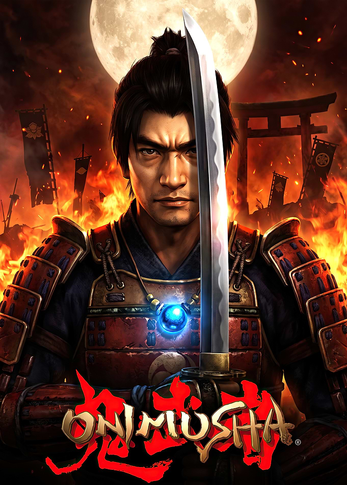 Onimusha Samurai Warrior with Katana