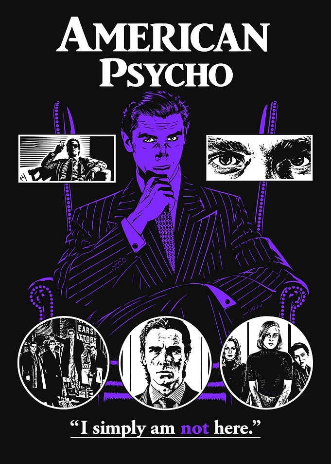 American Psycho Patrick Bateman Poster