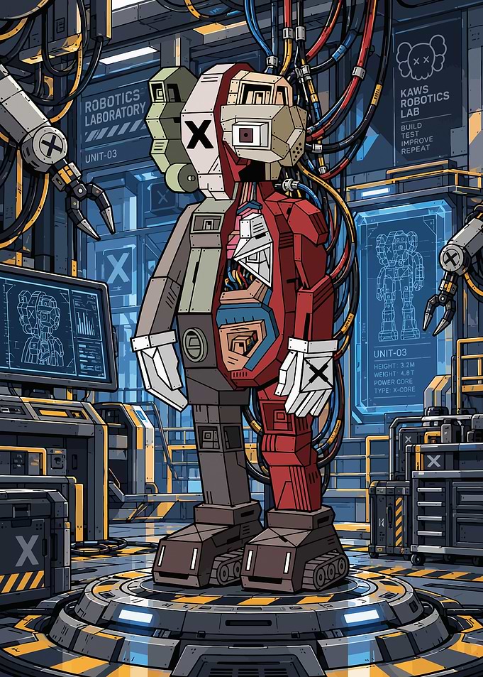 KAWS Robotics Mechanical