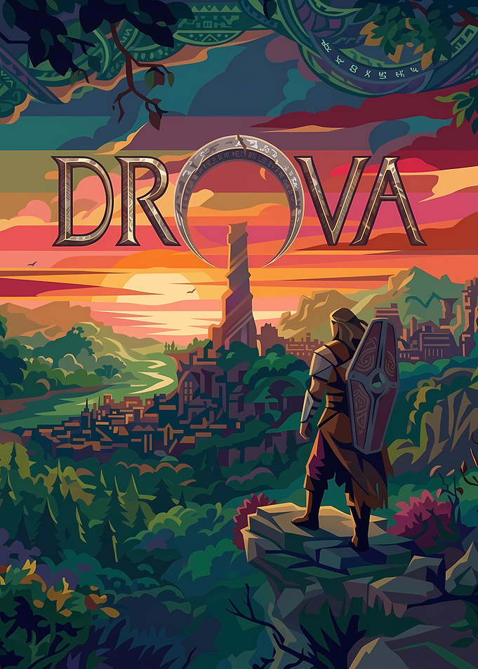 Drova Forsaken Kin Game Poster