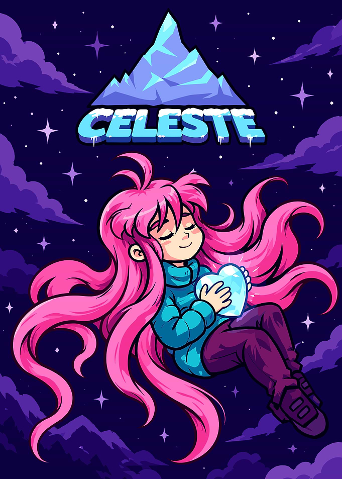 Celeste Game Fan Art Illustration