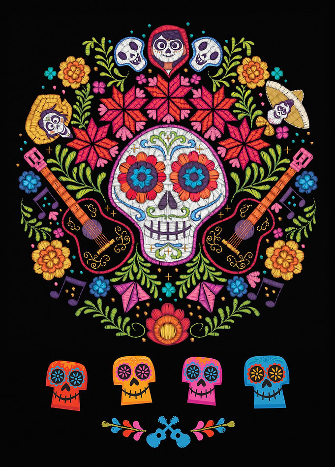Sugar Skull Mandala