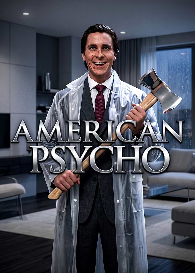 American Psycho Patrick Bateman Poster