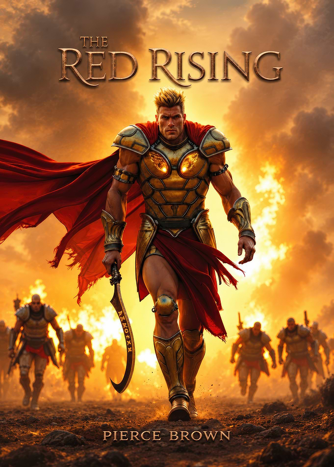 The Red Rising Book Cover Art