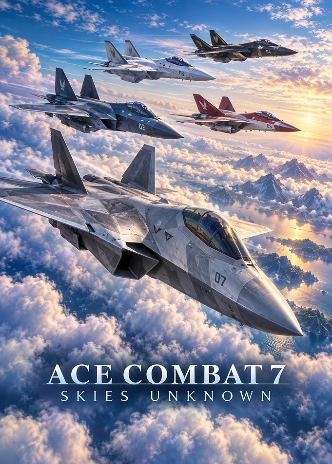 Ace Combat 7 Skies Unknown Poster