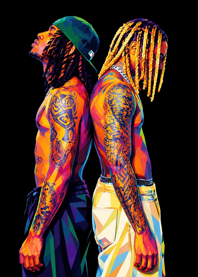 Evil Twins King Von and Lil Durk