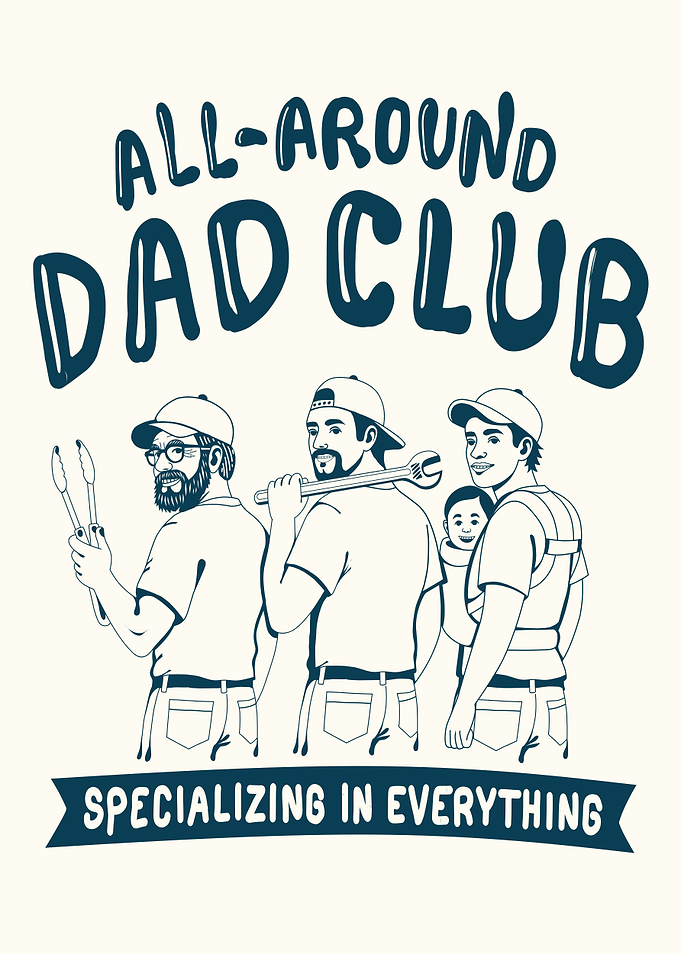 All-Around Dad Club Graphic