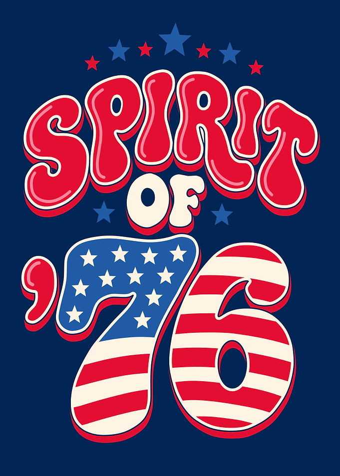 Spirit of 76 Patriotic Graphic