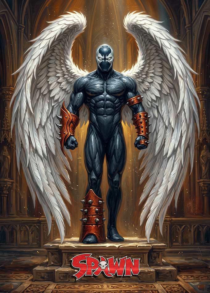 Spawn with Angelic Wings
