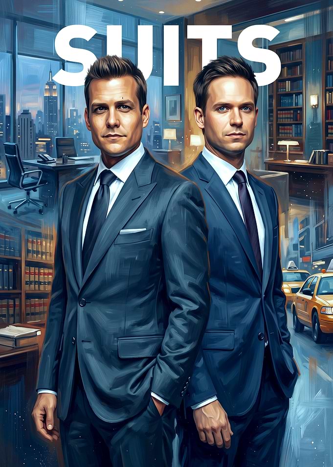 Suits TV Show Poster Art