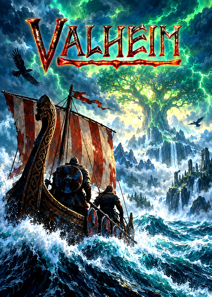 Valheim Viking Longship Adventure