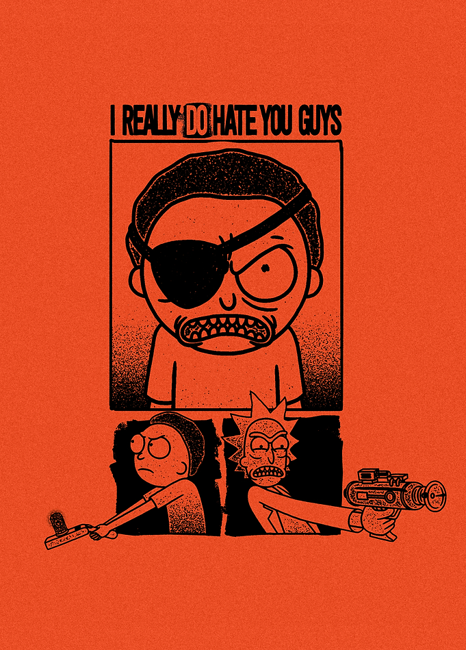 Evil Morty's Confrontation