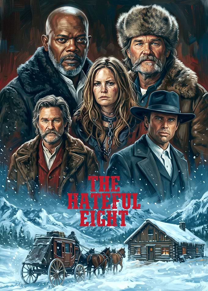 The Hateful Eight Movie Poster