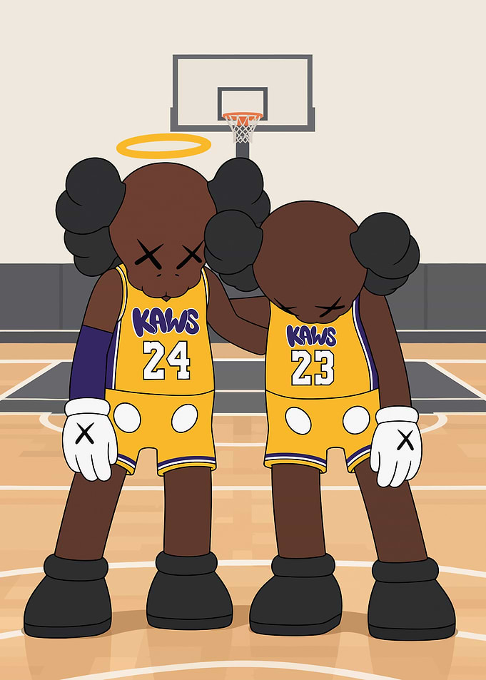 KAWS Basketball Legend