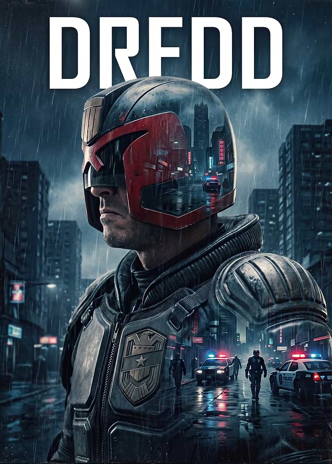 Dredd Movie Poster Art