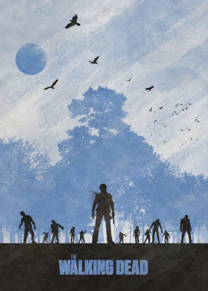 The Walking Dead Minimalist Poster