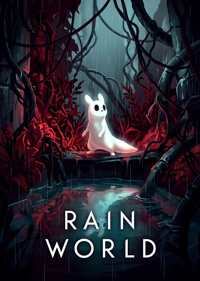 Rain World Slugcat Poster