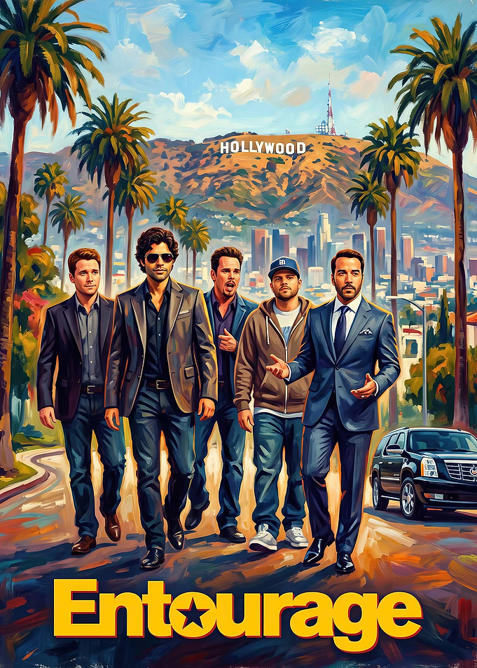 Entourage TV Show Poster Art