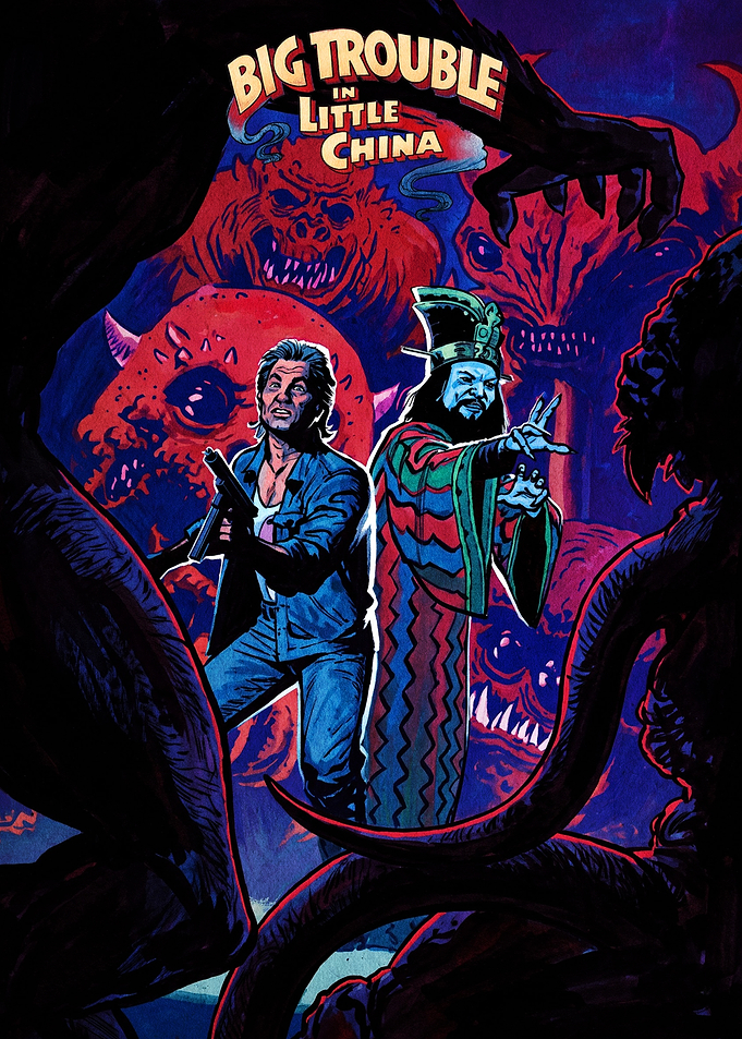 Big Trouble in Little China Poster