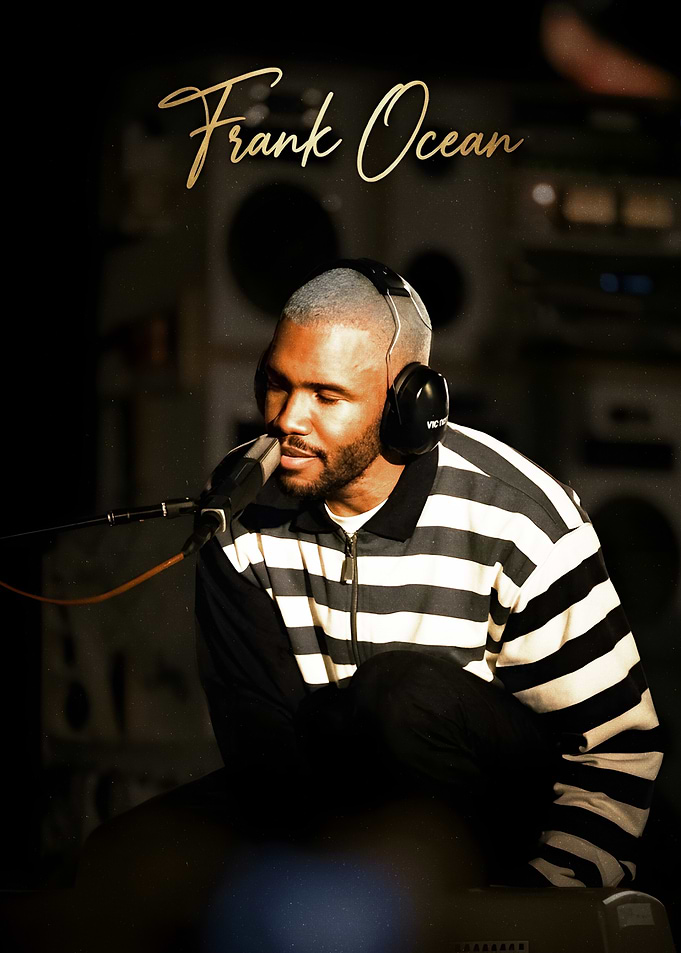 Frank Ocean Studio Portrait